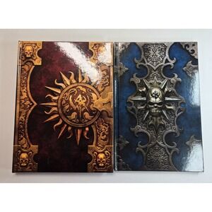 Warhammer Online Prelude to War and The Art of Warhammer Online Hardcover Book S